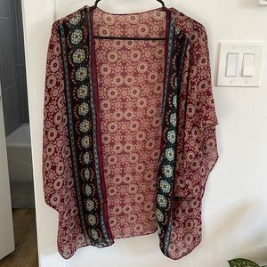 Mandala bathing suit cover up